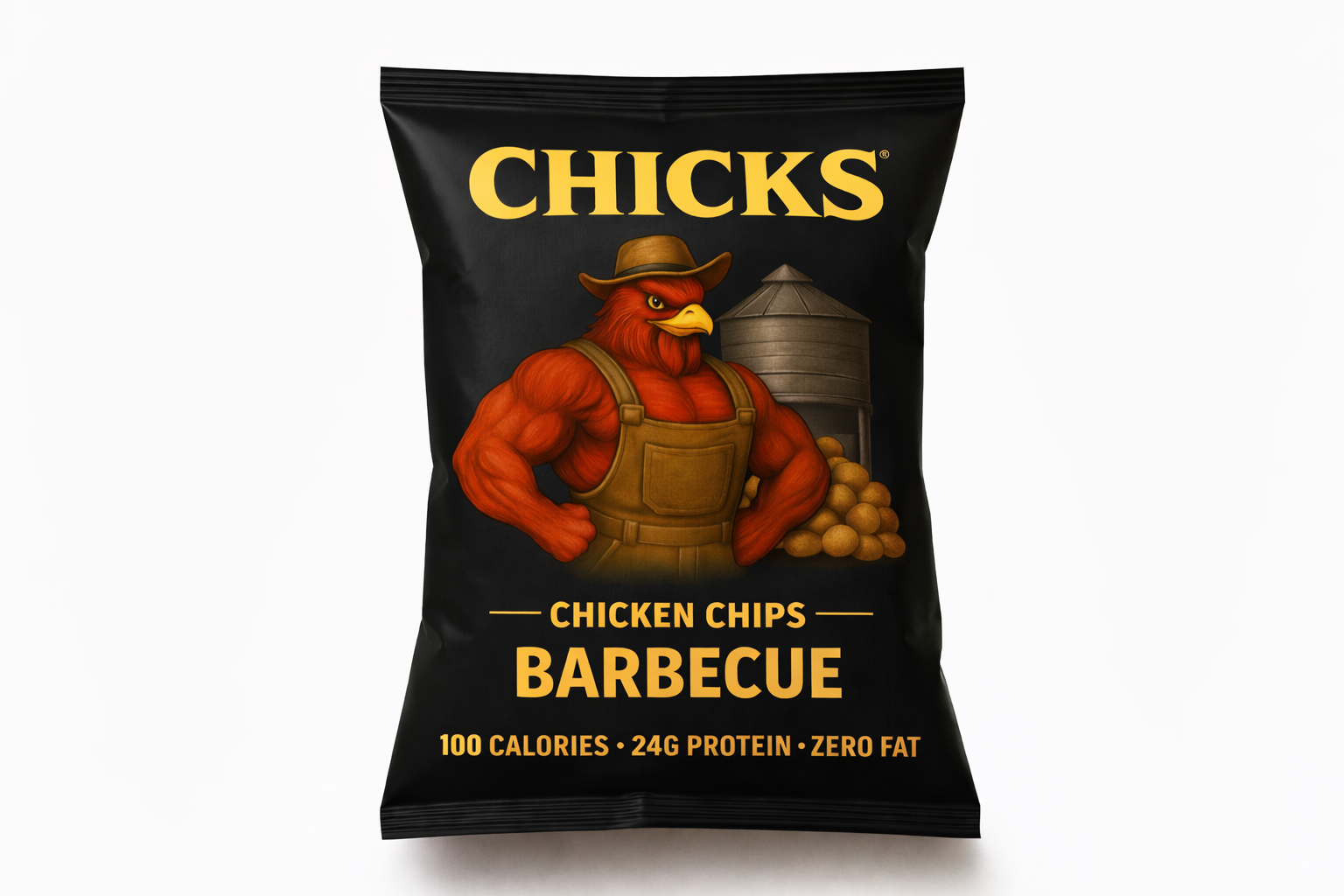 CHICKS Chicken Chips — BBQ